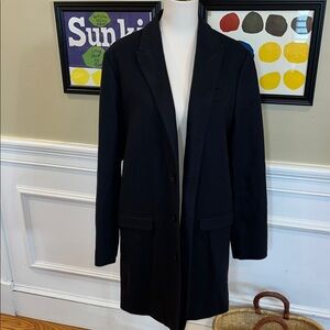 A.P.C. Midnight Blue Wool Blend Jacket